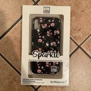 ROQQ Floral Sparkle iPhone XS/X Case New